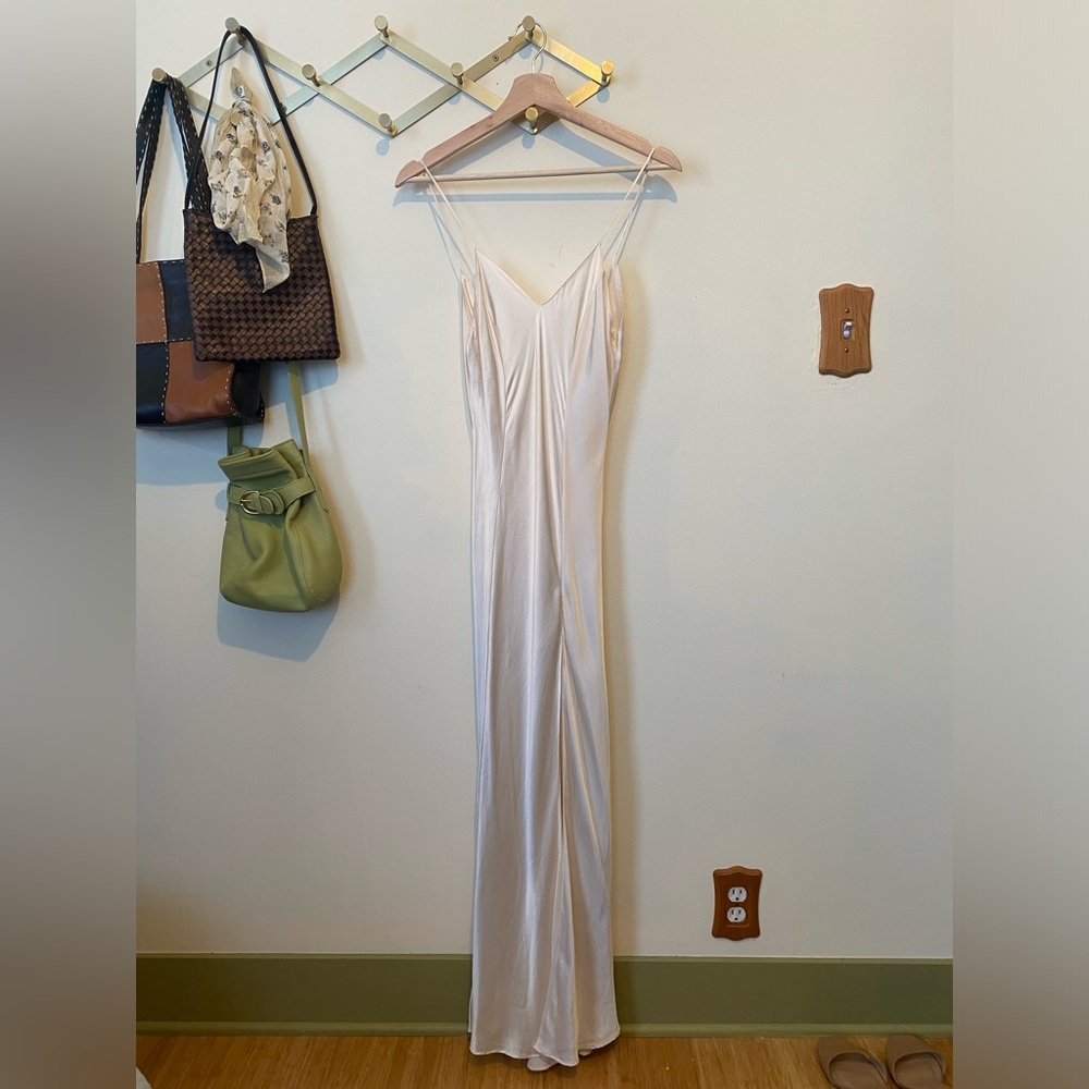 Victoria’s Secret Vintage Ivory Silk Nightgown